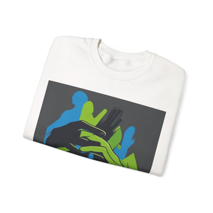 boostlete-mile-by-mile-scene-athlete-offset-modern-0824 — Unisex Heavy Blend Crewneck (G18000)