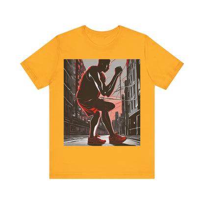 boostlete-am-crew-scene-runner-high-retro-0268 — Unisex Jersey Short Sleeve (B+C 3001)