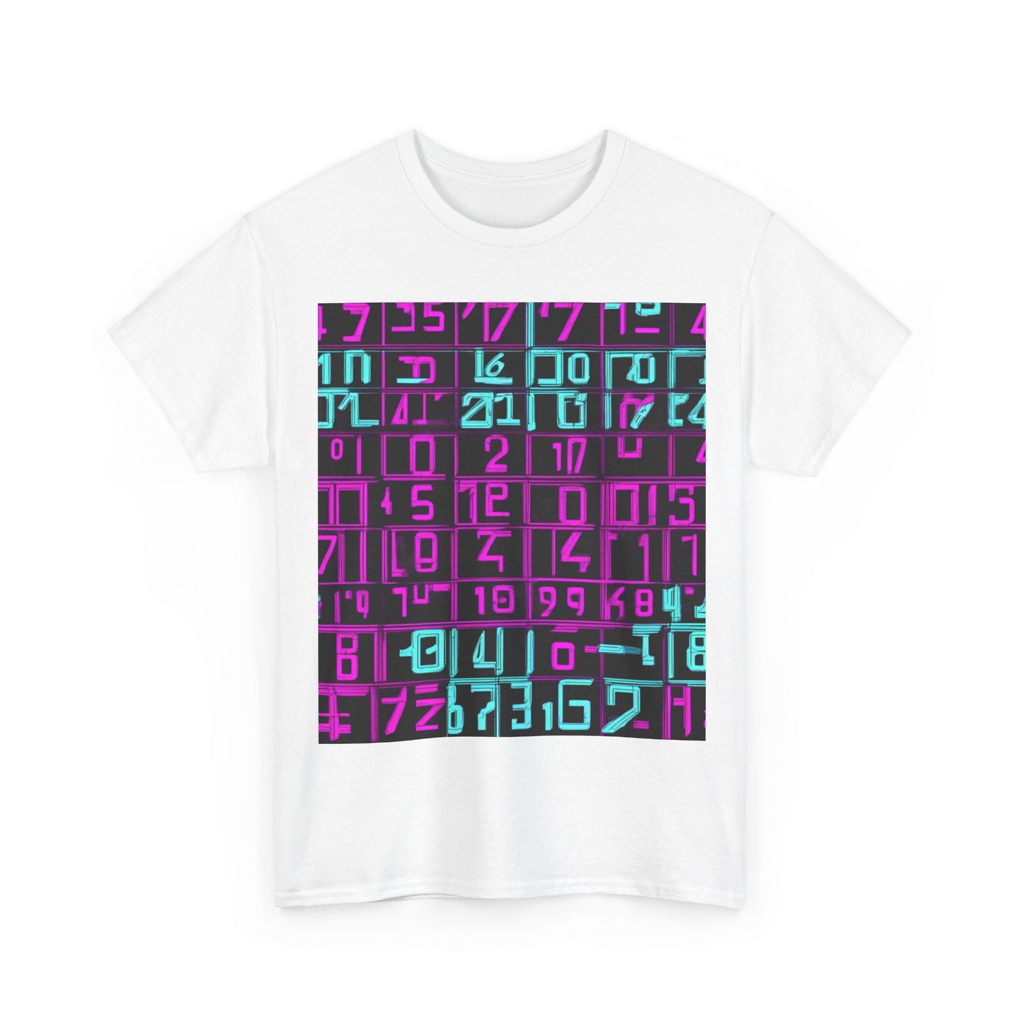 boostlete-iron-intent-pattern-plate-number-retro-0227 — Unisex Heavy Cotton Tee (Gildan 5000)