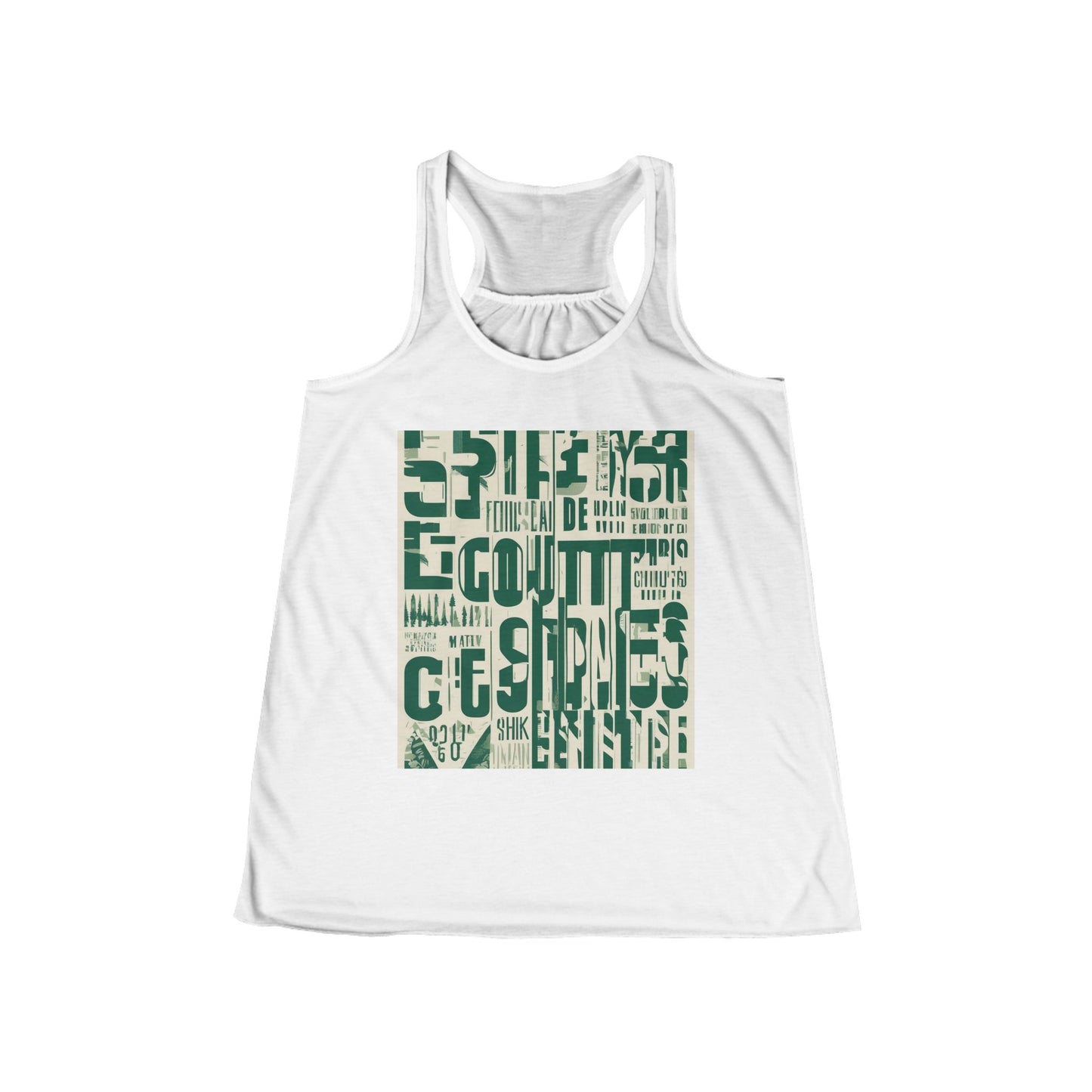 boostlete-field-day-type-every-split-counts-vertical-vector-0009 — Women's Flowy Racerback Tank (B+C 8800)