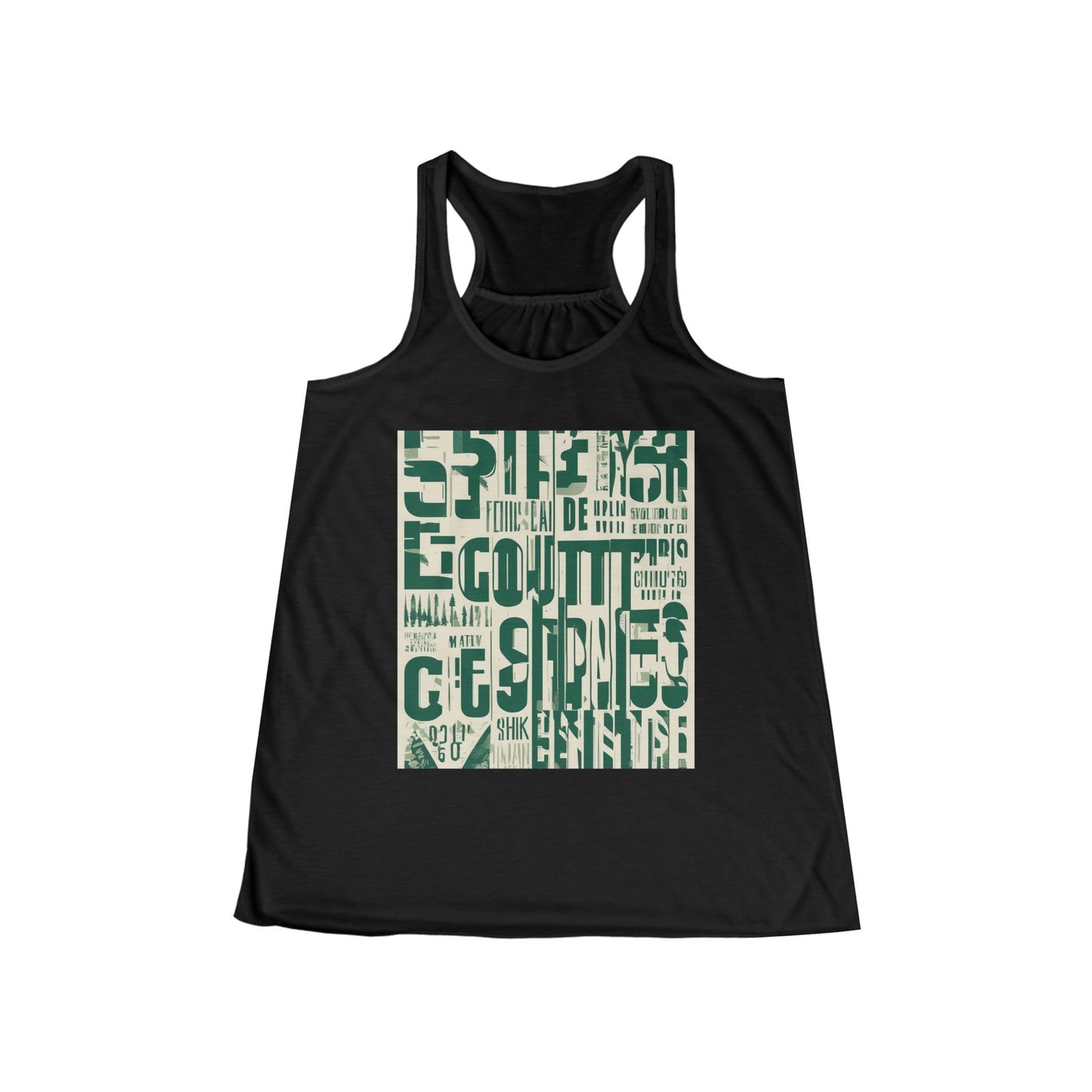 boostlete-field-day-type-every-split-counts-vertical-vector-0009 — Women's Flowy Racerback Tank (B+C 8800)
