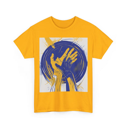 boostlete-am-crew-scene-athlete-neon-vector-0304 — Unisex Heavy Cotton Tee (Gildan 5000)