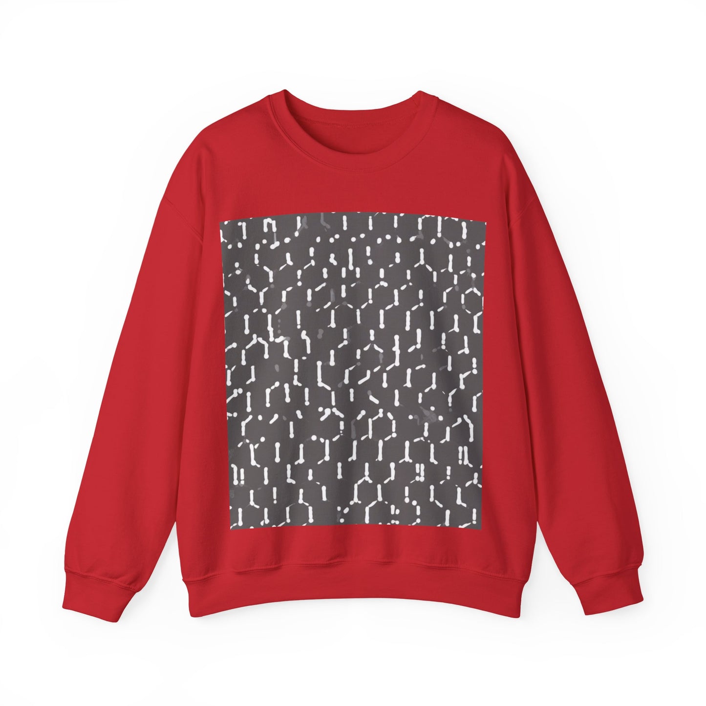 boostlete-recovery-progress-pattern-dotted-industrial-0355 — Unisex Heavy Blend Crewneck (G18000)