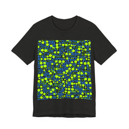 boostlete-mile-by-mile-pattern-dotted-geometric-0071 — Unisex Jersey Short Sleeve (B+C 3001)