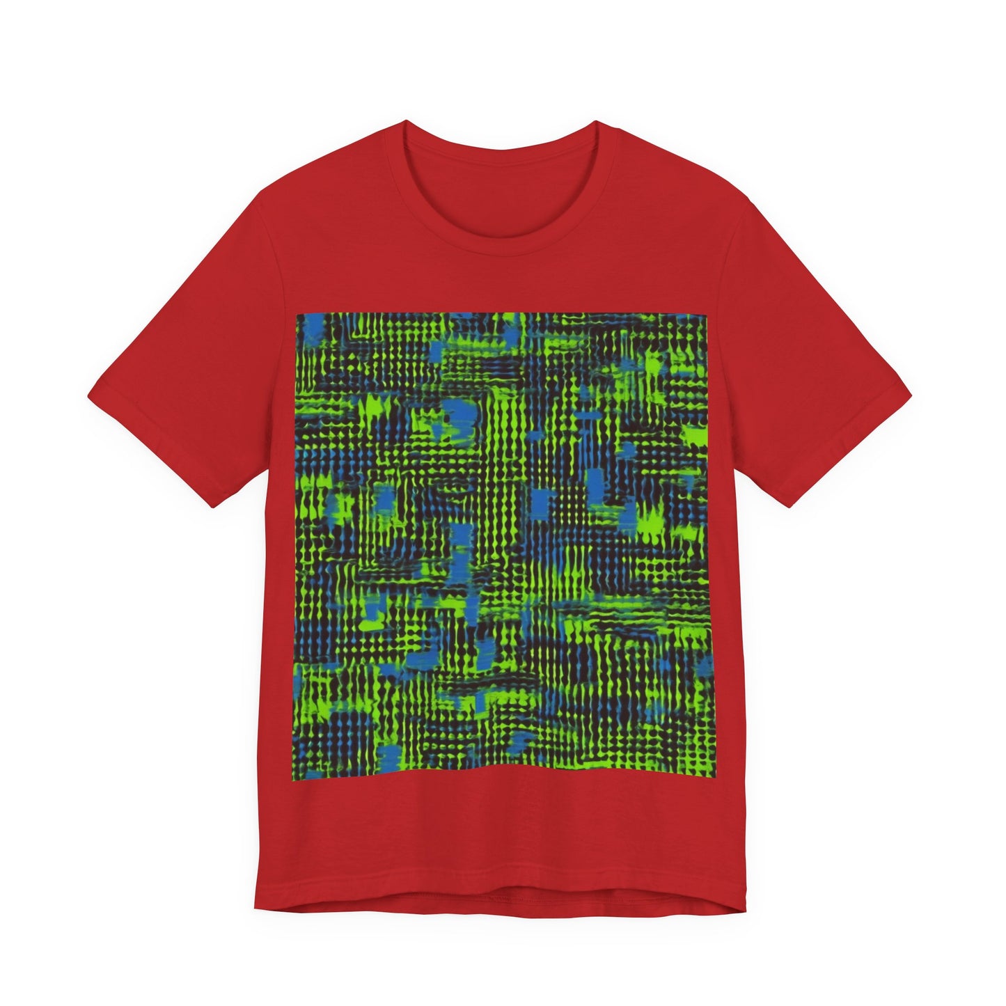 boostlete-pr-season-pattern-audio-industrial-0043 — Unisex Jersey Short Sleeve (B+C 3001)