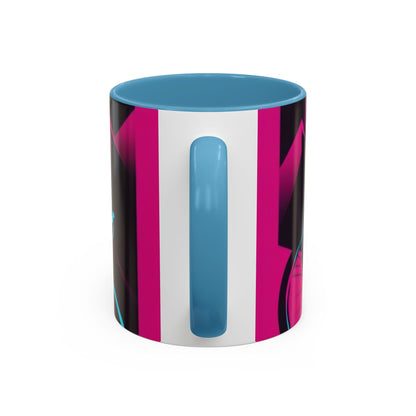 boostlete-rise-grind-scene-cyclist-outline-vector-0868 — Accent Mug 11/15oz