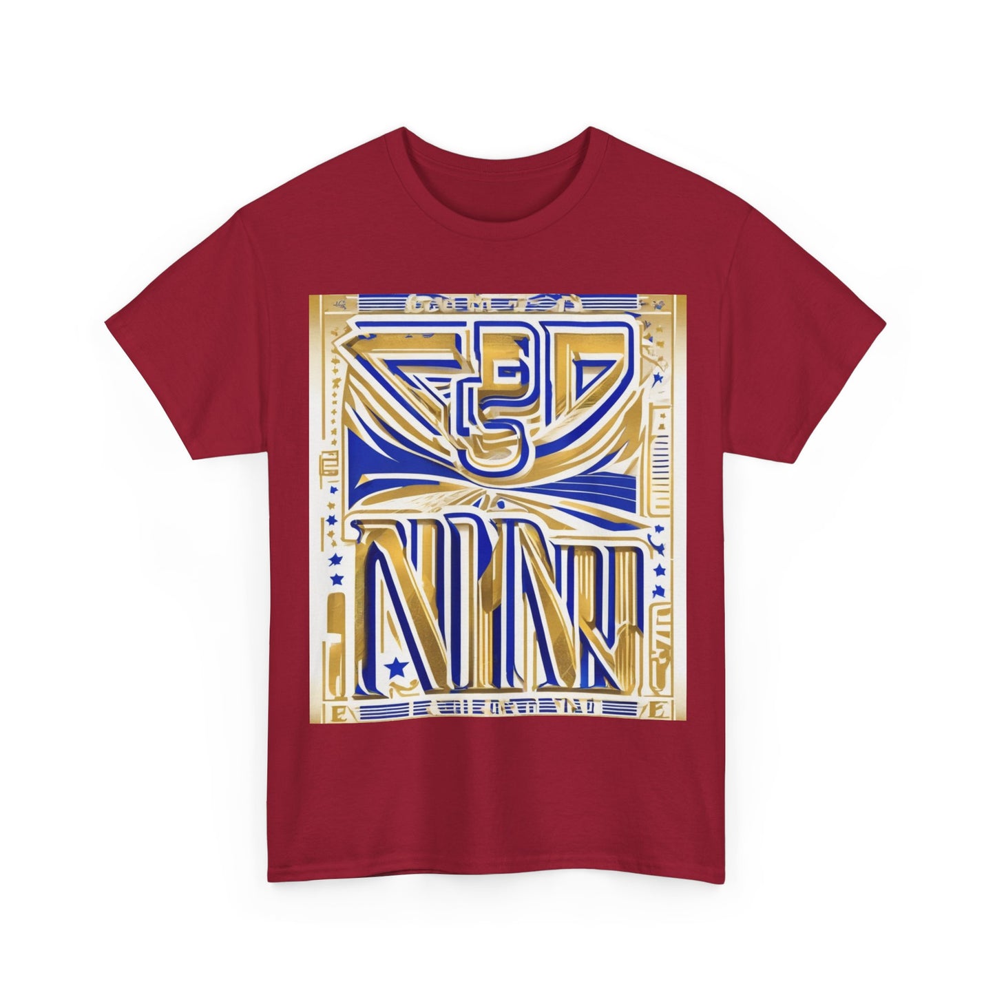 boostlete-boost-mode-type-earned-not-given-outline-over-solid-line-art-0005 — Unisex Heavy Cotton Tee (Gildan 5000)