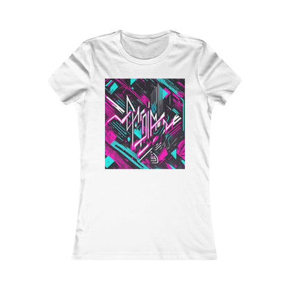 boostlete-recovery-progress-type-momentum-over-mood-diagonal-vector-0213 — Women's Favorite Tee (B+C 6004)