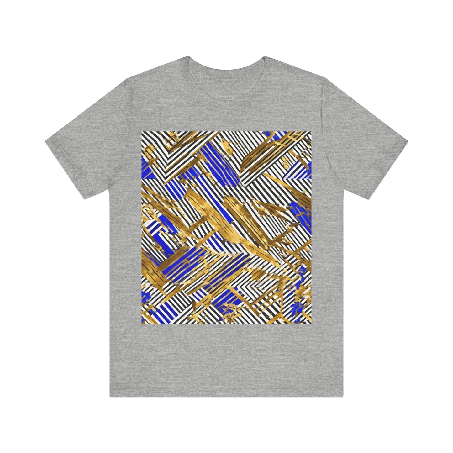 boostlete-boost-mode-pattern-diagonal-monoline-0015 — Unisex Jersey Short Sleeve (B+C 3001)