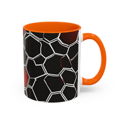 boostlete-quiet-power-pattern-hex-vector-0039 — Accent Mug 11/15oz