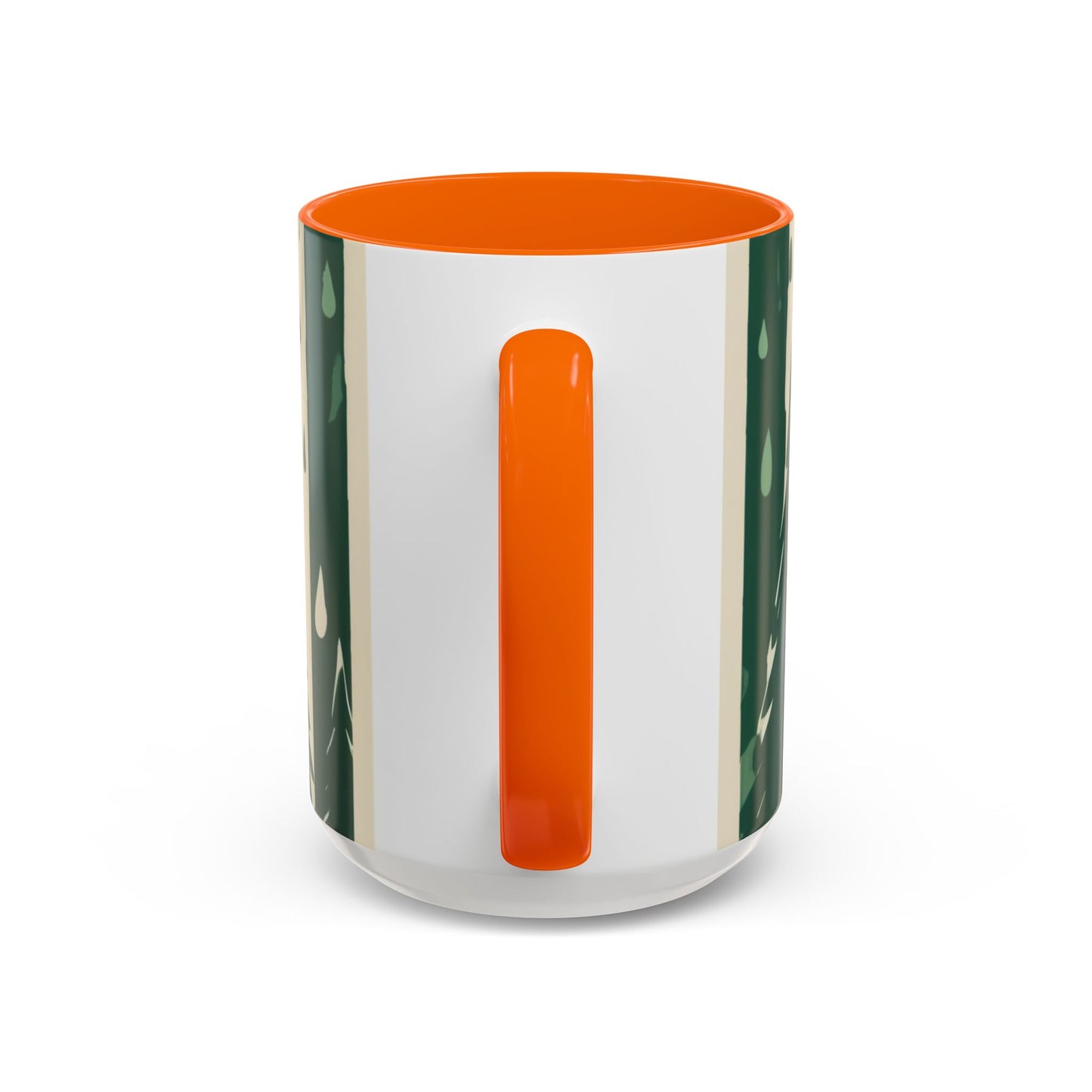 boostlete-quiet-power-icon-water-glitch-retro-0186 — Accent Mug 11oz/15oz