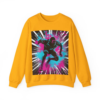 boostlete-recovery-progress-scene-sprinter-chalk-bold-0220 — Unisex Heavy Blend Crewneck Sweatshirt (Gildan)