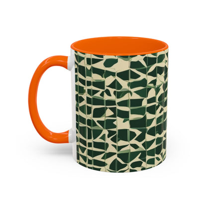boostlete-iron-intent-pattern-plate-number-isometric-0099 — Accent Mug 11oz/15oz