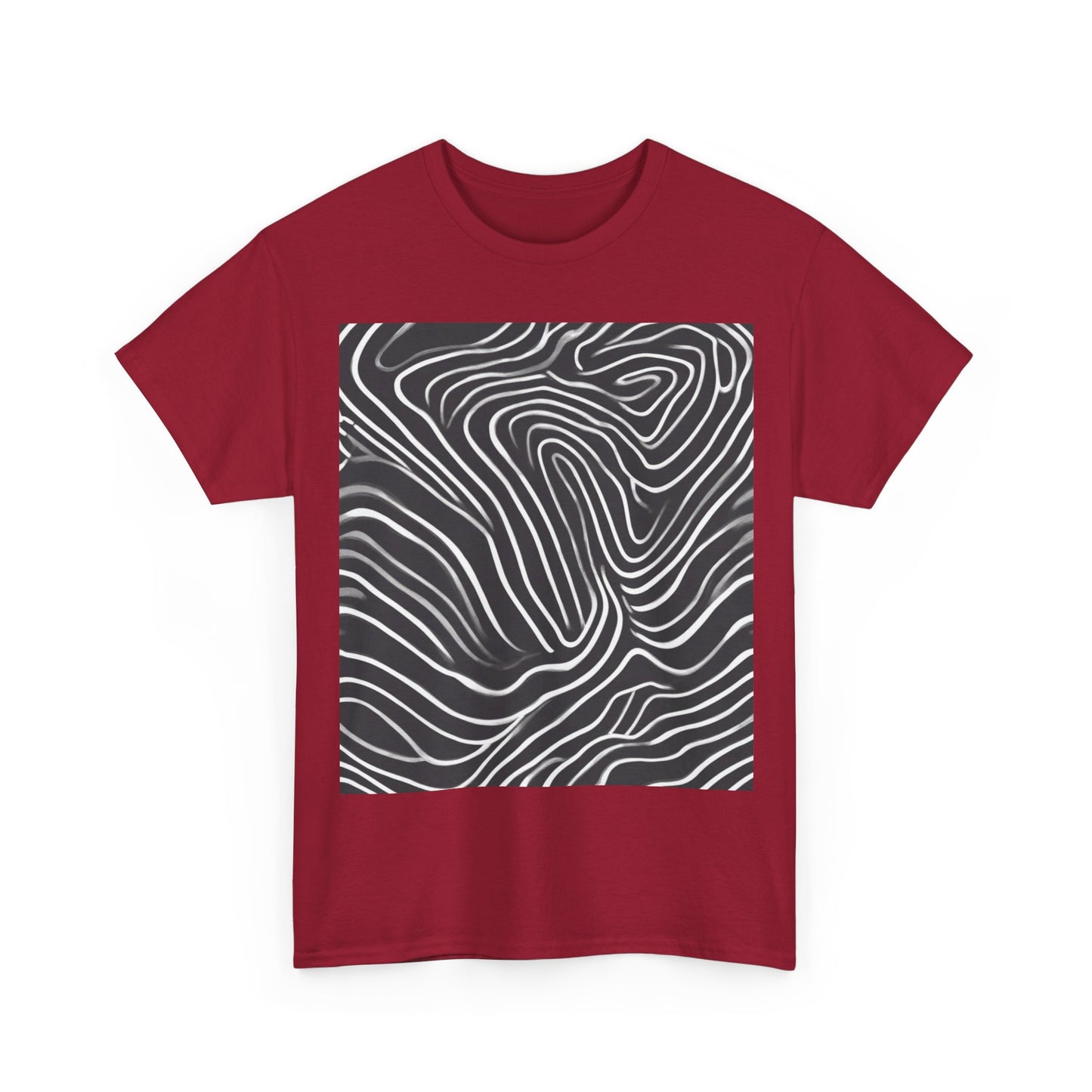 boostlete-recovery-progress-pattern-topographic-bold-0295 — Unisex Heavy Cotton Tee (Gildan 5000)