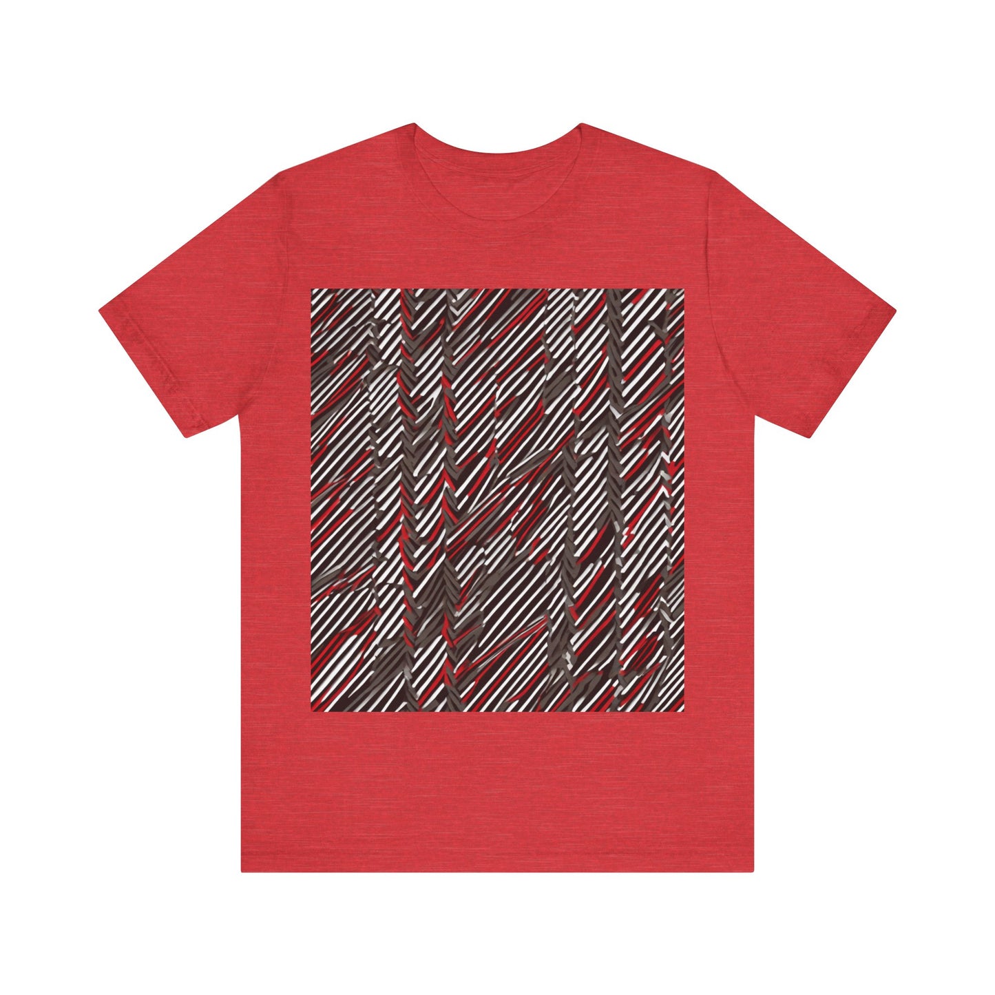 boostlete-field-day-pattern-diagonal-paper-0287 — Unisex Jersey Short Sleeve (B+C 3001)