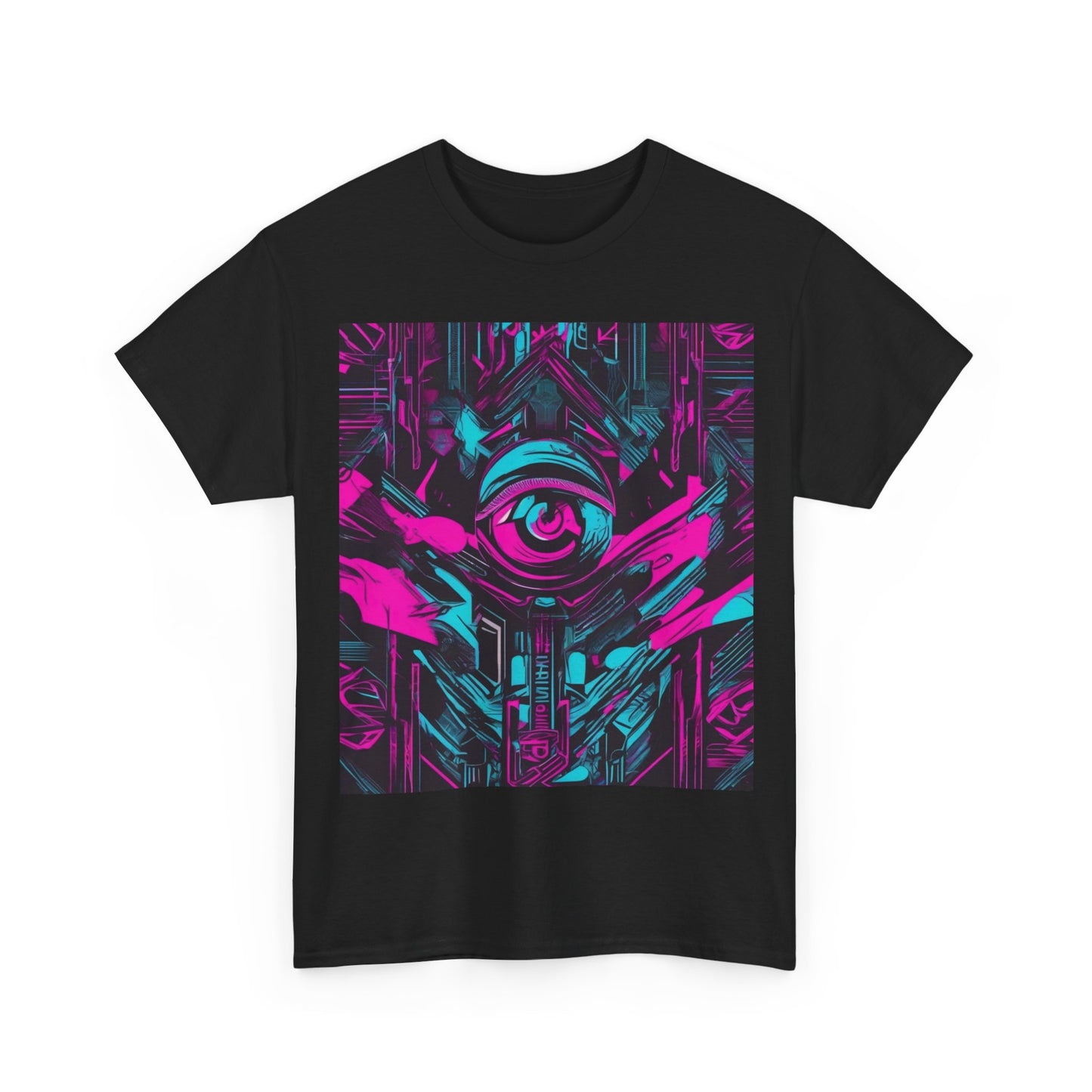 boostlete-iron-intent-type-eyes-up-forward-big-line-art-0065 — Unisex Heavy Cotton Tee (Gildan 5000)