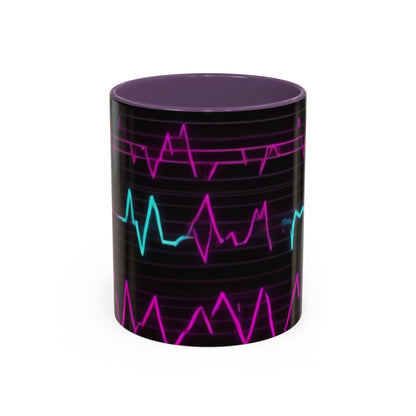 boostlete-boost-mode-pattern-ekg-modern-0111 — Accent Mug 11oz/15oz