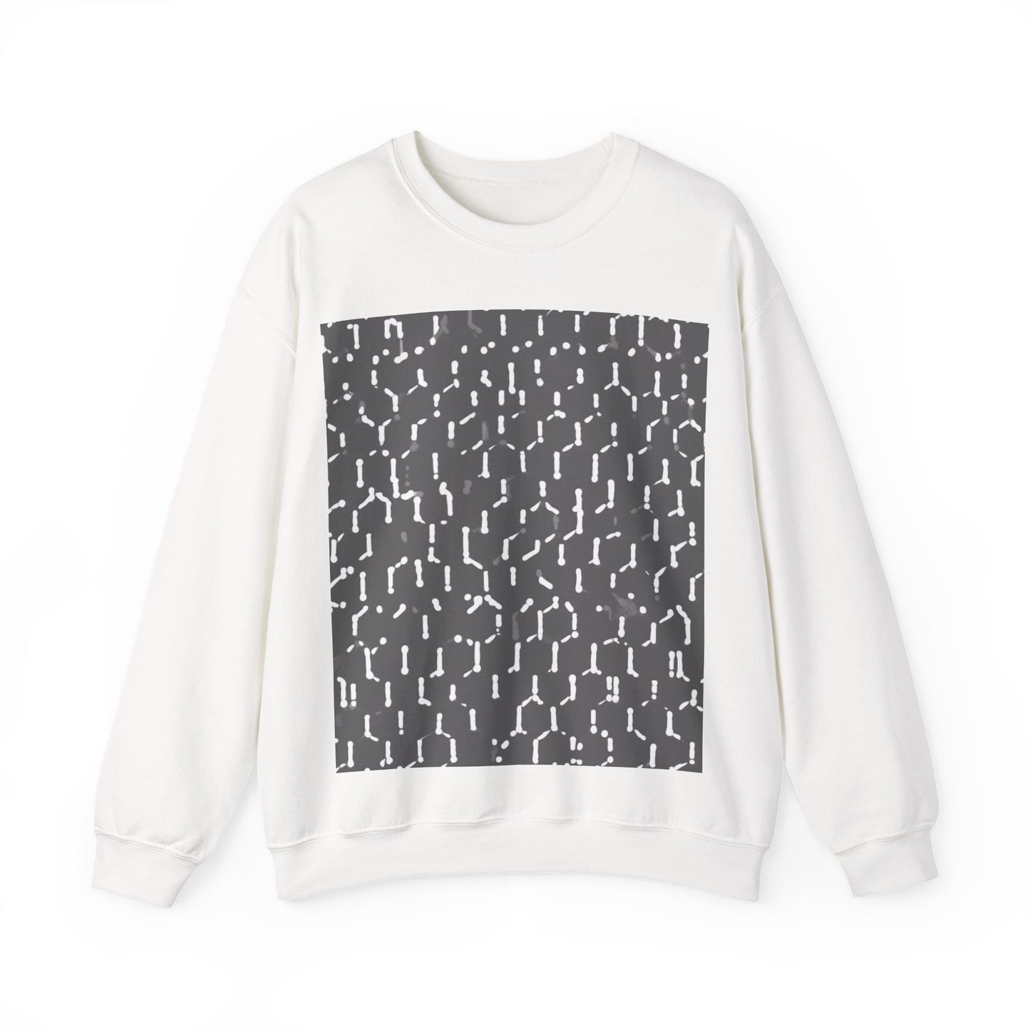 boostlete-recovery-progress-pattern-dotted-industrial-0355 — Unisex Heavy Blend Crewneck (G18000)