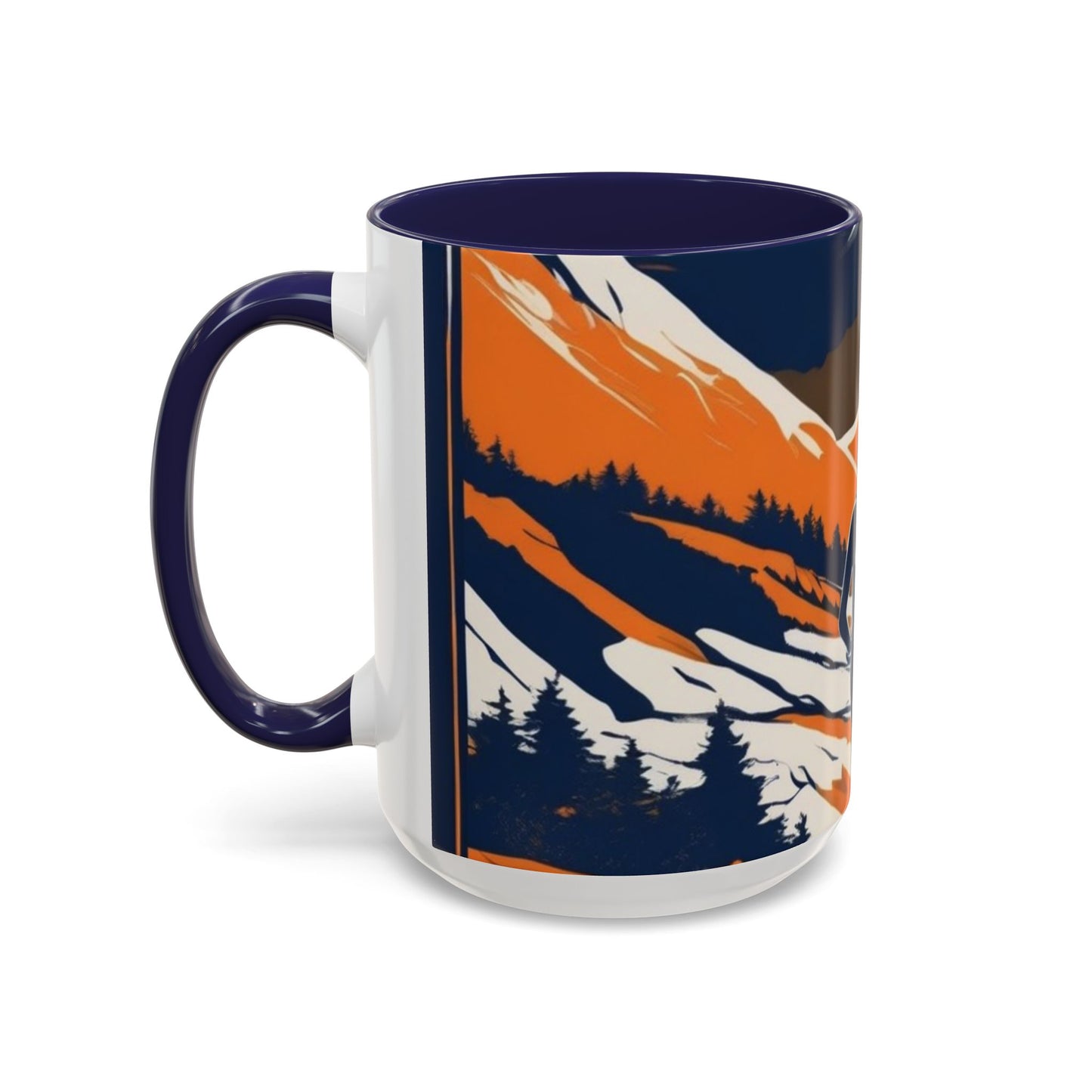 boostlete-quiet-power-scene-trail-duotone-modern-0120 — Accent Mug 11oz/15oz
