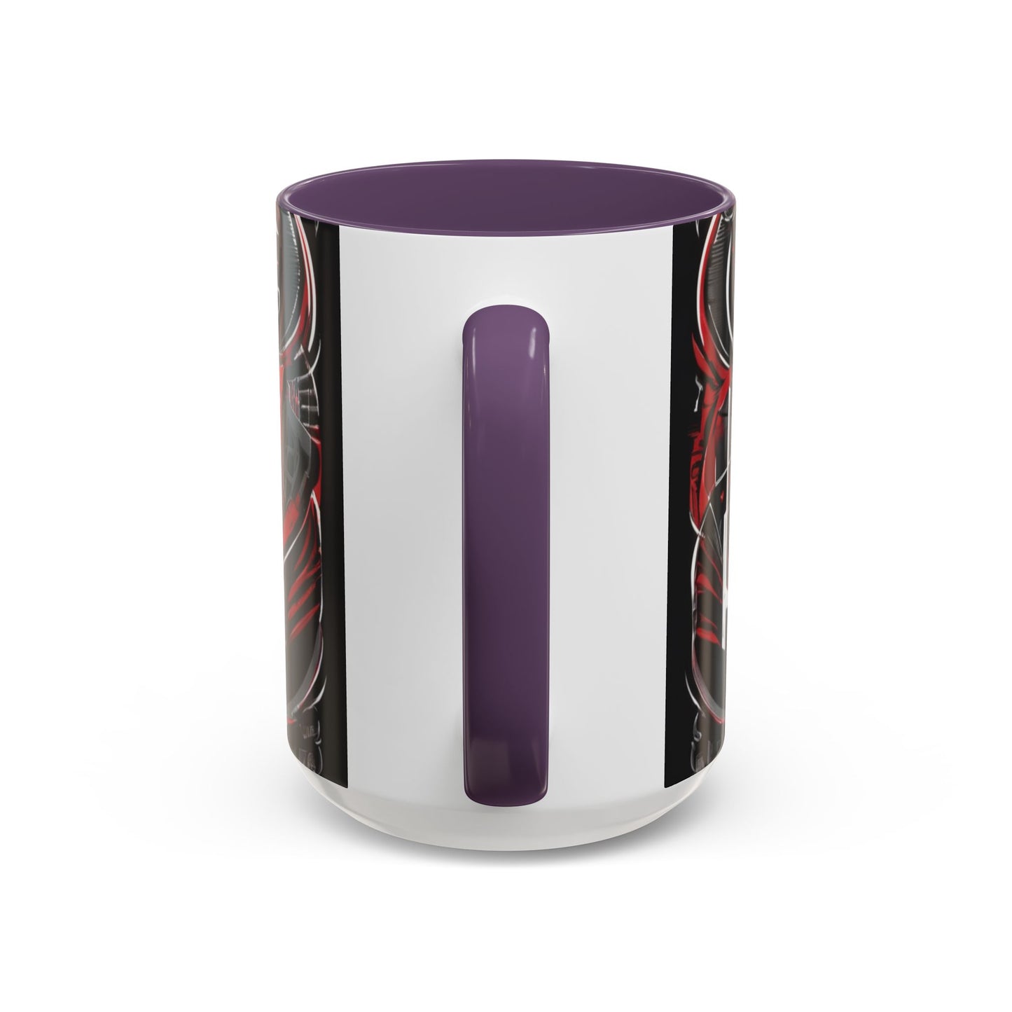 boostlete-boost-mode-type-win-the-day-outline-over-solid-monoline-0477 — Accent Mug 11/15oz