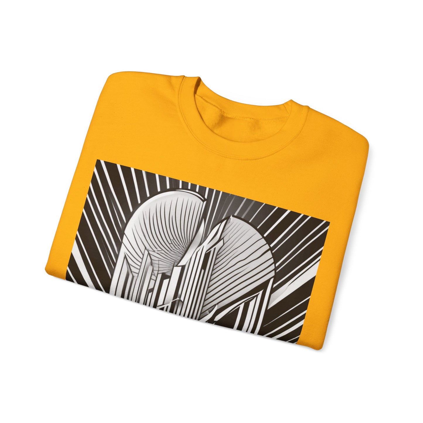 boostlete-boost-mode-icon-sunrise-soft-athletic-0046 — Unisex Heavy Blend Crewneck Sweatshirt (Gildan)