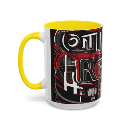 boostlete-boost-mode-type-win-the-day-outline-over-solid-monoline-0477 — Accent Mug 11/15oz