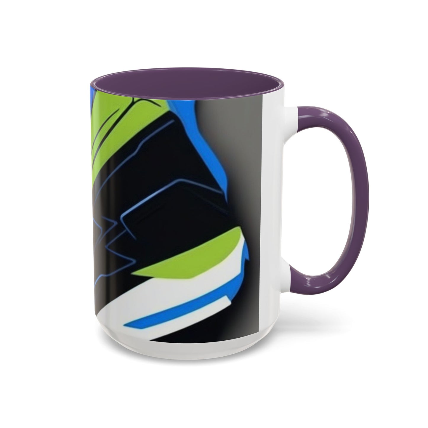 boostlete-quiet-power-icon-sneaker-duotone-paper-0066 — Accent Mug 11oz/15oz