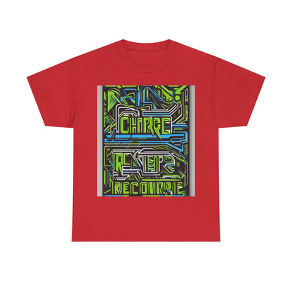 boostlete-pr-season-type-charge-train-recover-outline-over-solid-geometric-0129 — Unisex Heavy Cotton Tee (Gildan 5000)