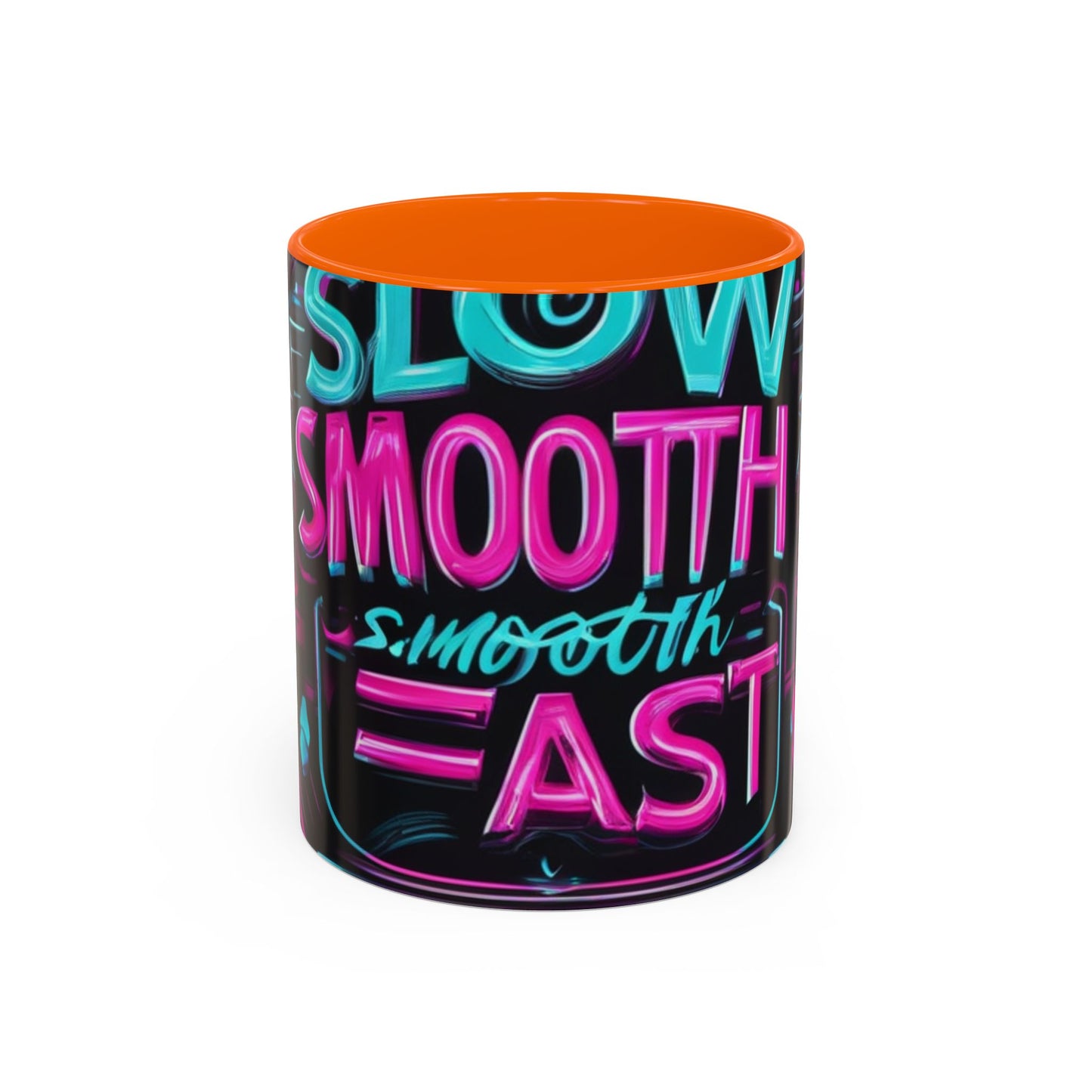 boostlete-recovery-progress-type-slow-is-smooth-smooth-is-fast-banner-engraved-0181 — Accent Mug 11oz/15oz
