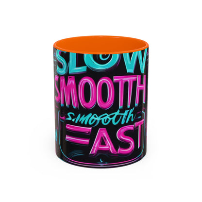 boostlete-recovery-progress-type-slow-is-smooth-smooth-is-fast-banner-engraved-0181 — Accent Mug 11oz/15oz