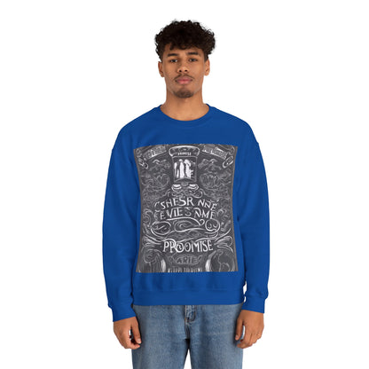 boostlete-boost-mode-type-keep-the-promise-big-monoline-0049 — Unisex Heavy Blend Crewneck (G18000)