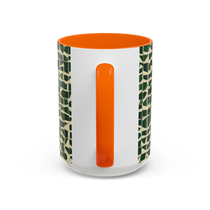 boostlete-iron-intent-pattern-plate-number-isometric-0099 — Accent Mug 11oz/15oz