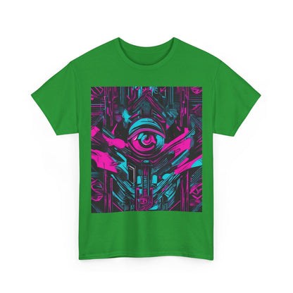 boostlete-iron-intent-type-eyes-up-forward-big-line-art-0065 — Unisex Heavy Cotton Tee (Gildan 5000)