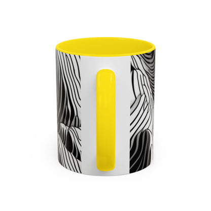 boostlete-field-day-pattern-topographic-isometric-0211 — Accent Mug 11oz/15oz