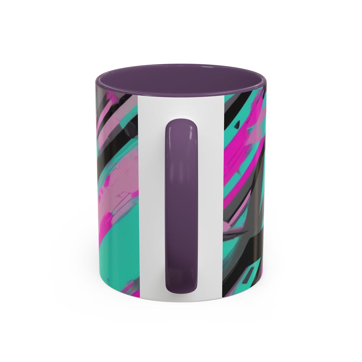 boostlete-mile-by-mile-scene-kettlebell-3d-monoline-1364 — Accent Mug 11/15oz