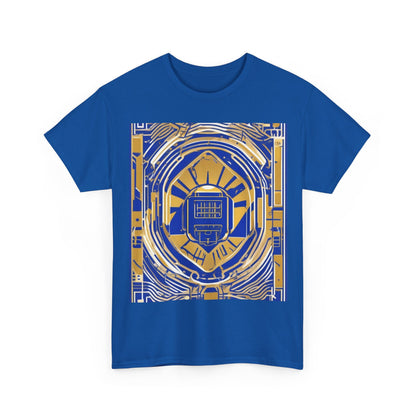 boostlete-mile-by-mile-icon-battery-motion-monoline-0002 — Unisex Heavy Cotton Tee (Gildan 5000)