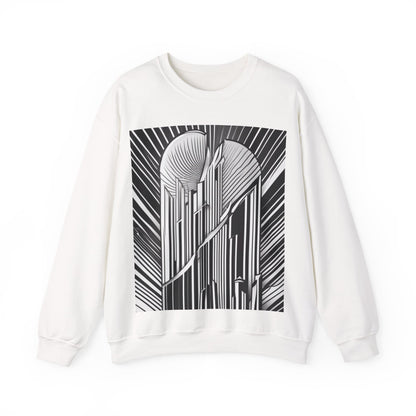 boostlete-boost-mode-icon-sunrise-soft-athletic-0046 — Unisex Heavy Blend Crewneck Sweatshirt (Gildan)