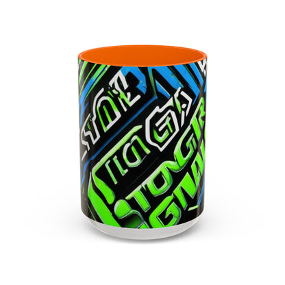 boostlete-am-crew-type-stronger-signals-diagonal-badge-1077 — Accent Mug 11/15oz