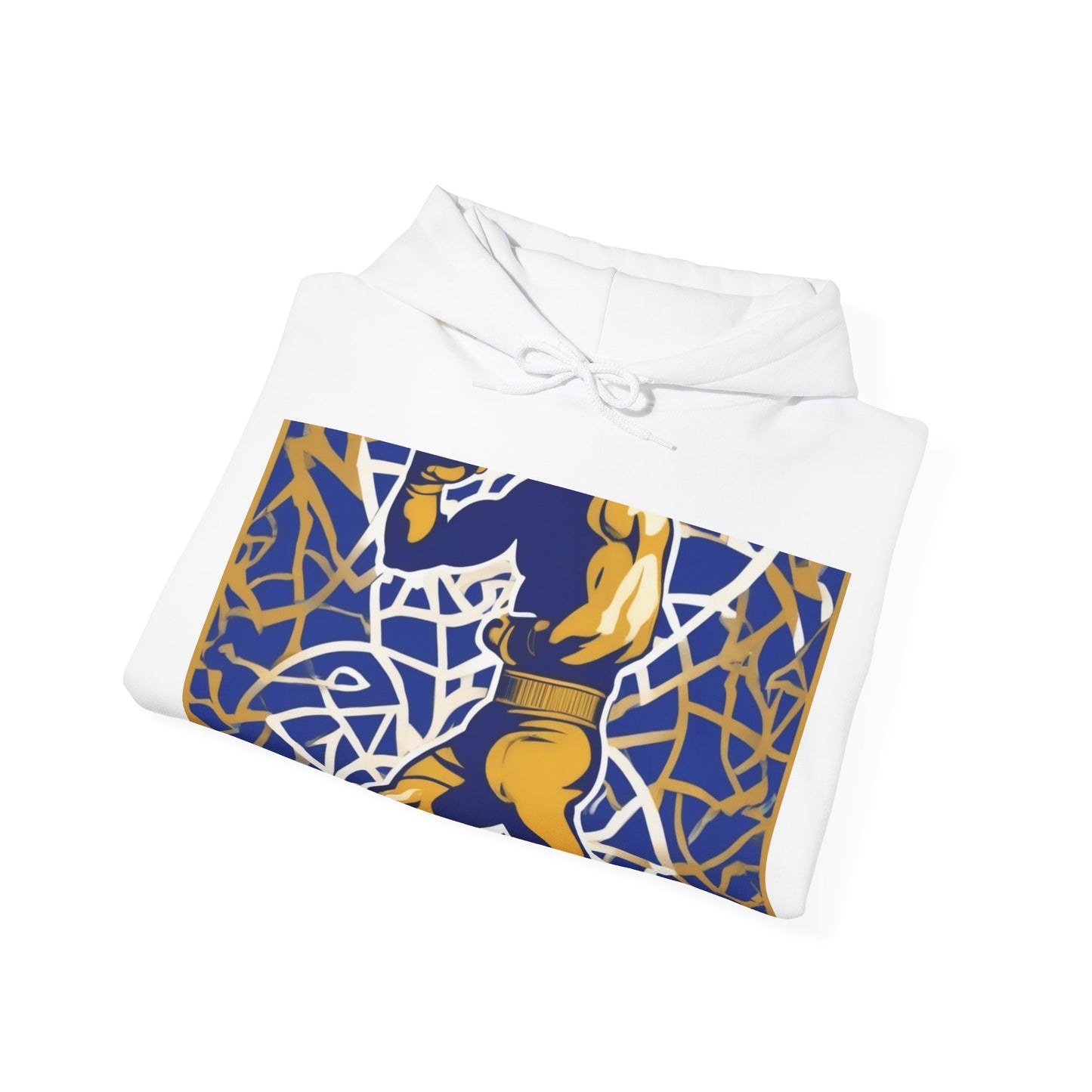 boostlete-field-day-scene-boxer-offset-paper-0776 — Unisex Heavy Blend Hoodie (G18500)