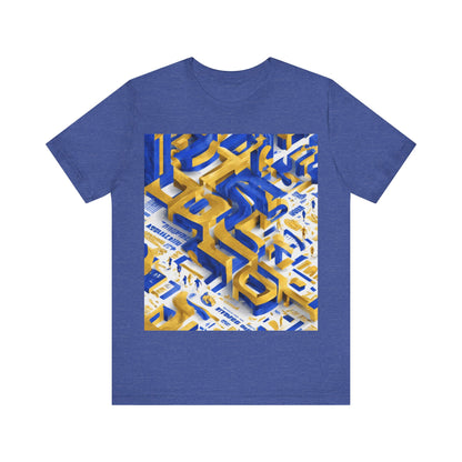 boostlete-iron-intent-type-one-more-rep-arc-isometric-0069 — Unisex Jersey Short Sleeve (B+C 3001)