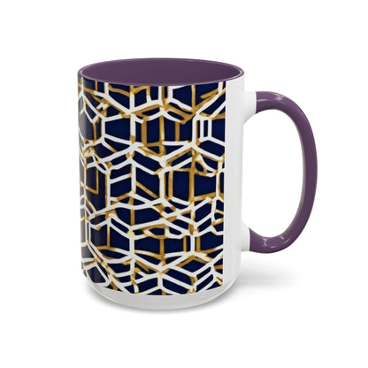 boostlete-am-crew-pattern-hex-industrial-0131 — Accent Mug 11oz/15oz