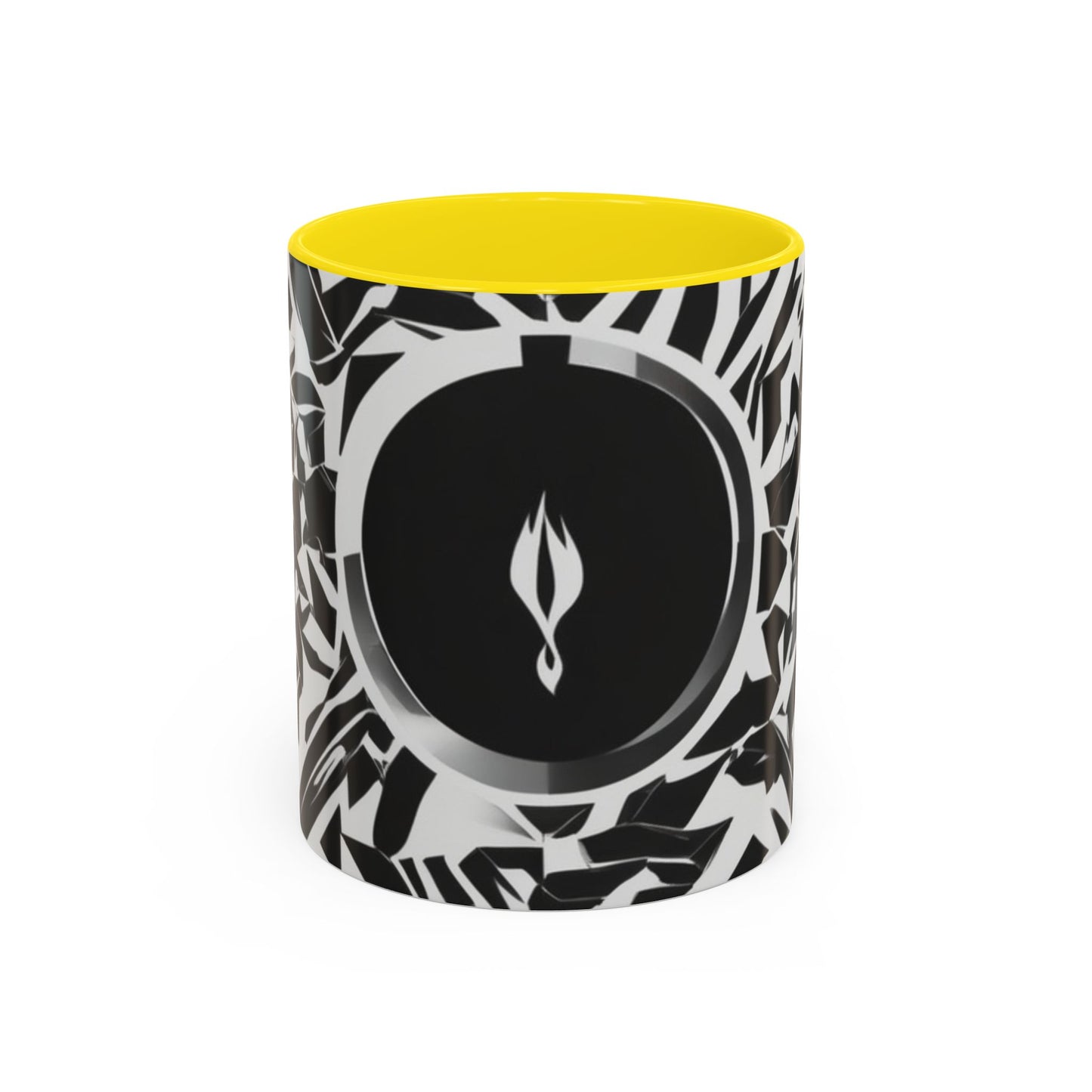 boostlete-am-crew-icon-flame-matte-geometric-0286 — Accent Mug 11oz/15oz