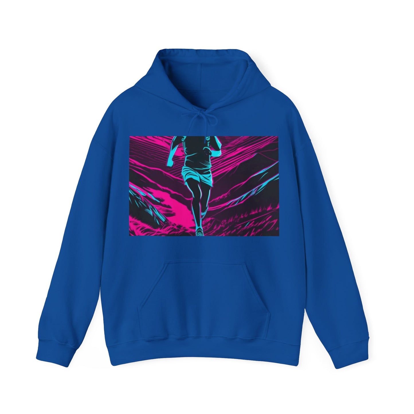 boostlete-am-crew-scene-trail-high-modern-0980 — Unisex Heavy Blend Hoodie (G18500)