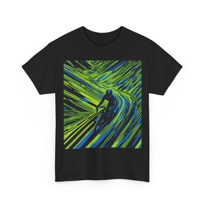 boostlete-am-crew-scene-cyclist-speed-isometric-0064 — Unisex Heavy Cotton Tee (Gildan 5000)