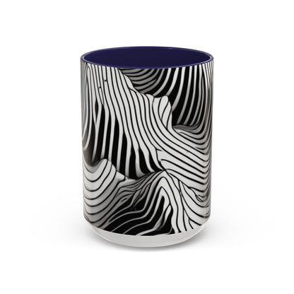 boostlete-field-day-pattern-topographic-isometric-0211 — Accent Mug 11oz/15oz