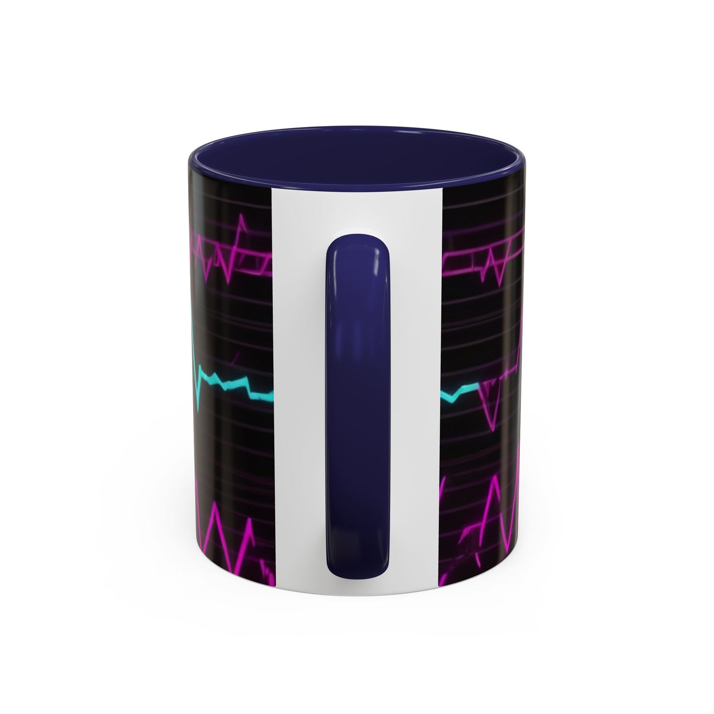 boostlete-boost-mode-pattern-ekg-modern-0111 — Accent Mug 11oz/15oz