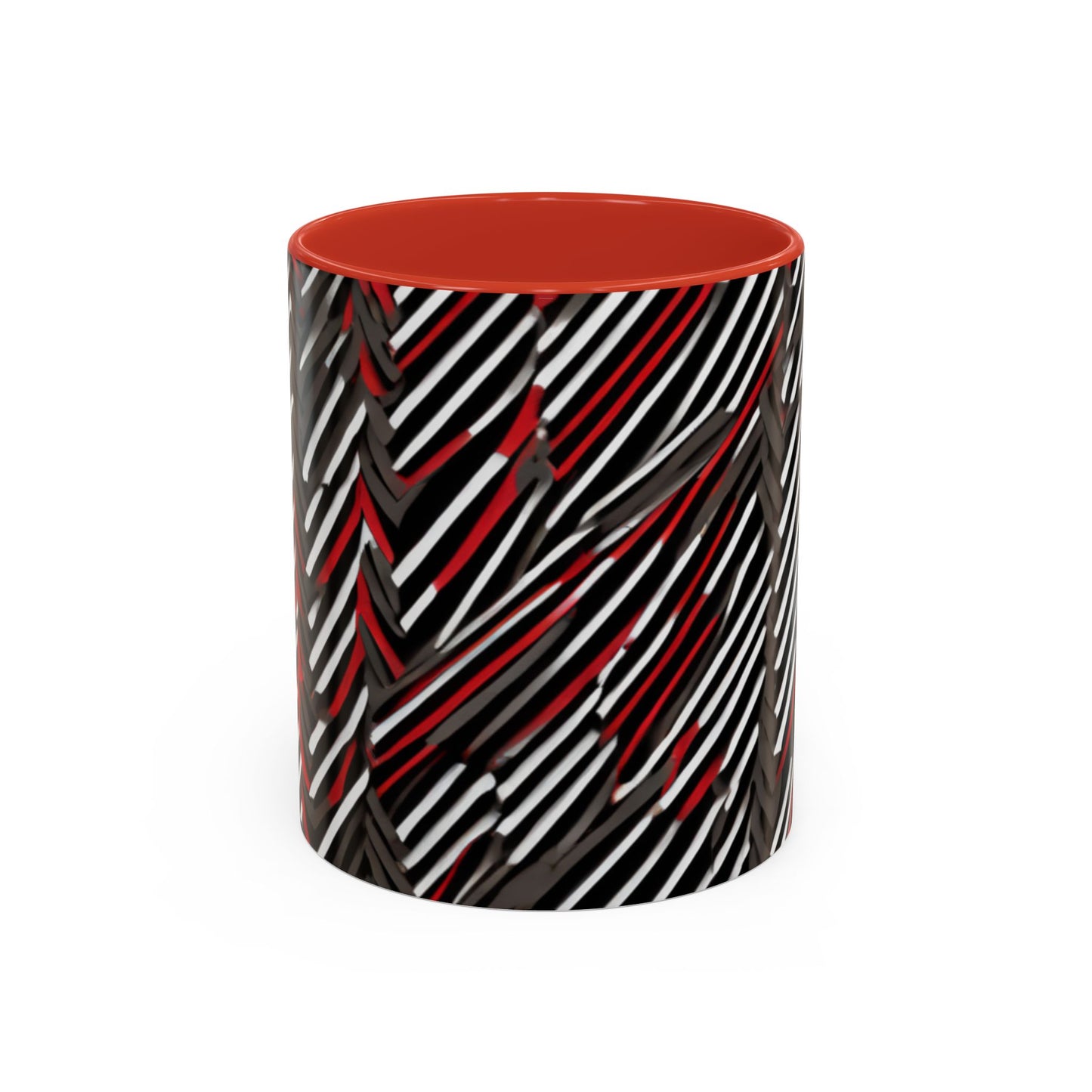 boostlete-field-day-pattern-diagonal-paper-0287 — Accent Mug 11oz/15oz