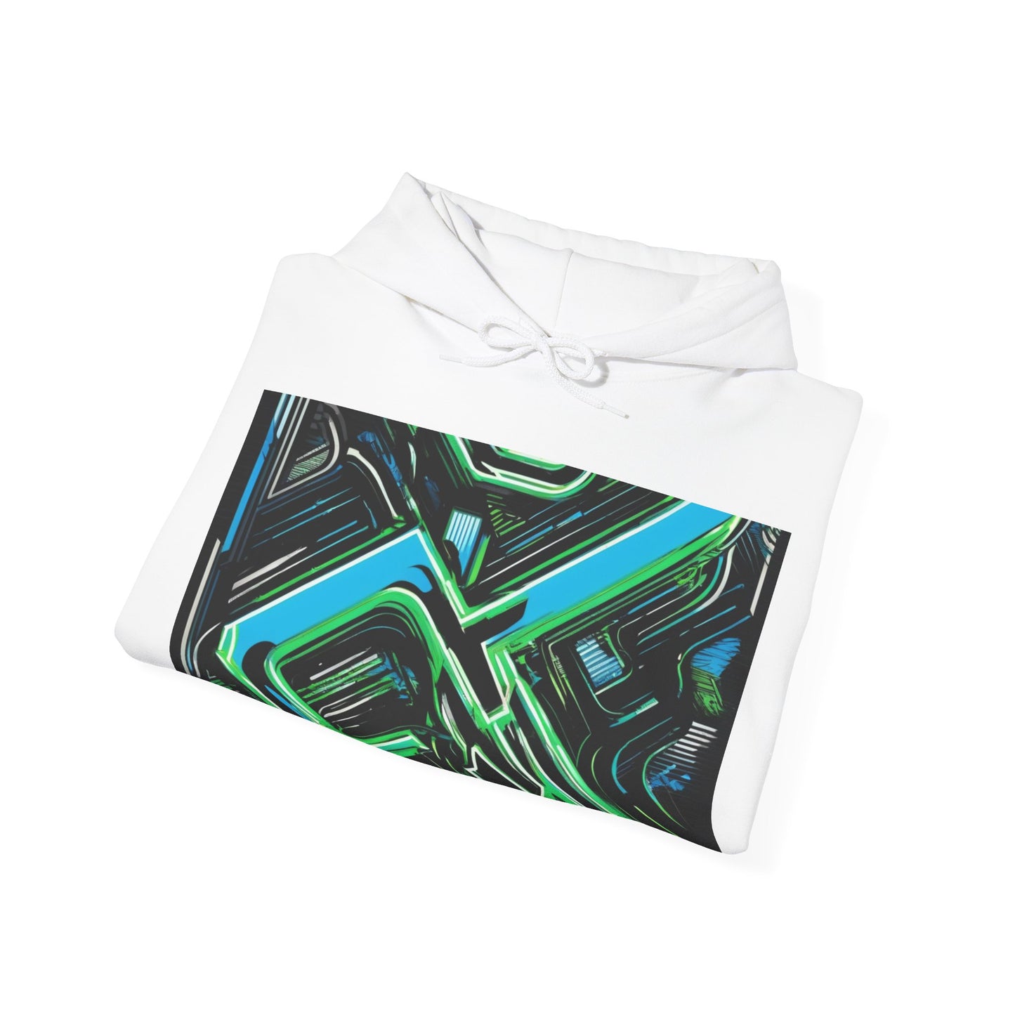 boostlete-boost-mode-type-constancia-gana-diagonal-badge-0185 — Unisex Heavy Blend Hooded Sweatshirt (Gildan)