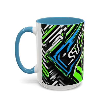 boostlete-am-crew-type-stronger-signals-diagonal-badge-1077 — Accent Mug 11/15oz