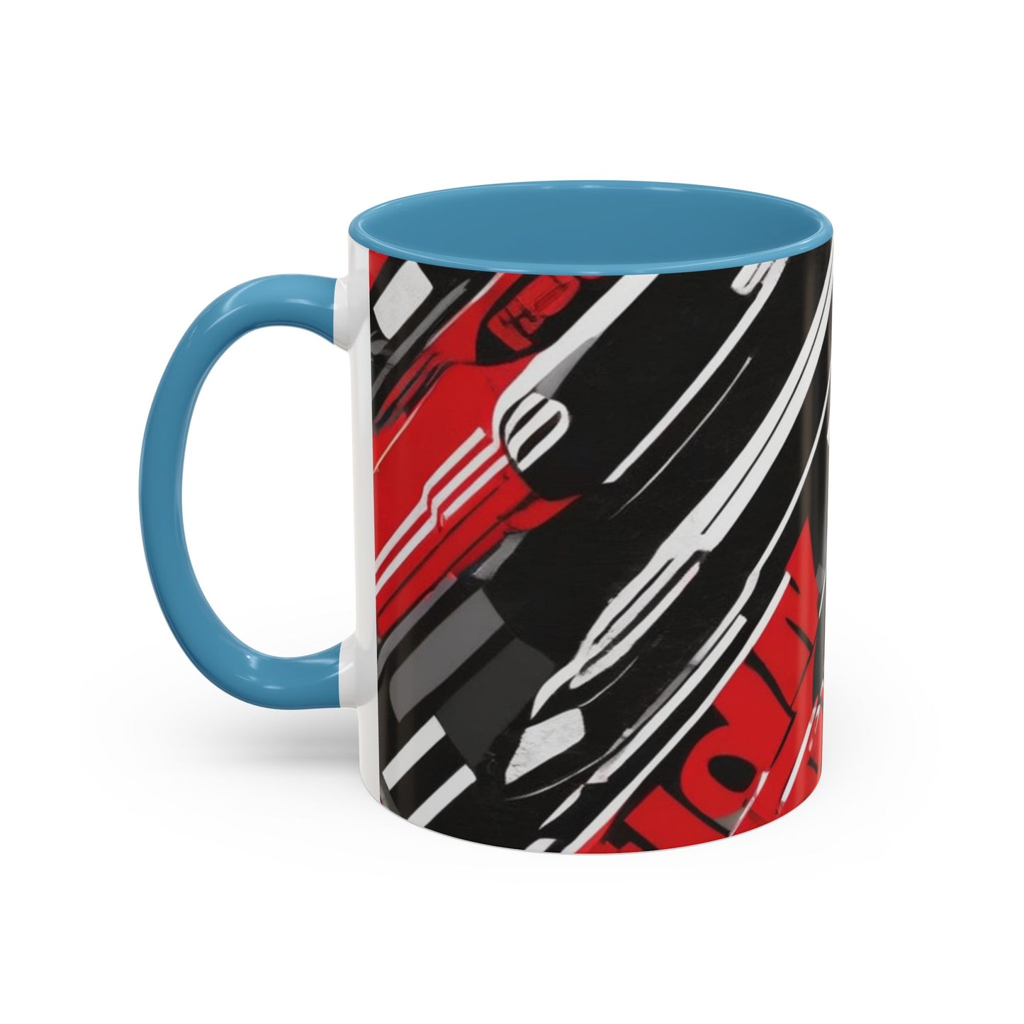 boostlete-recovery-progress-type-show-up-diagonal-paper-0109 — Accent Mug 11oz/15oz